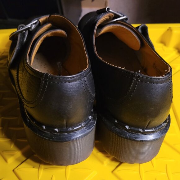 90's vintage Dr. Martens B314 Platform Oxfords Monk Strap - Picture 7 of 14